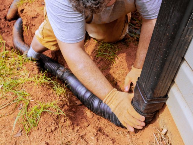 gutters and downspouts